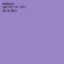 #9983C9 - Blue Bell Color Image
